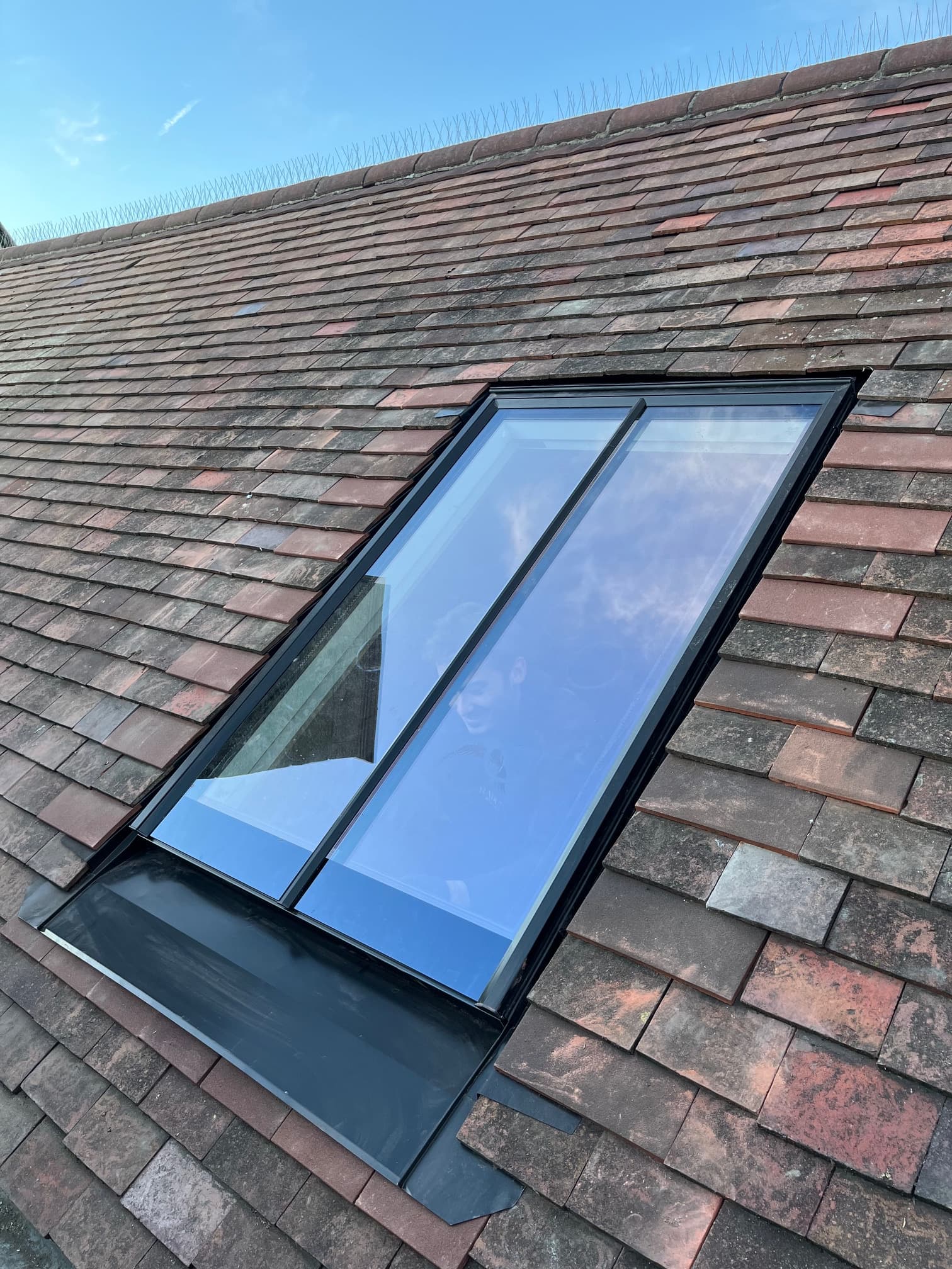 Bespoke roof skylight installation