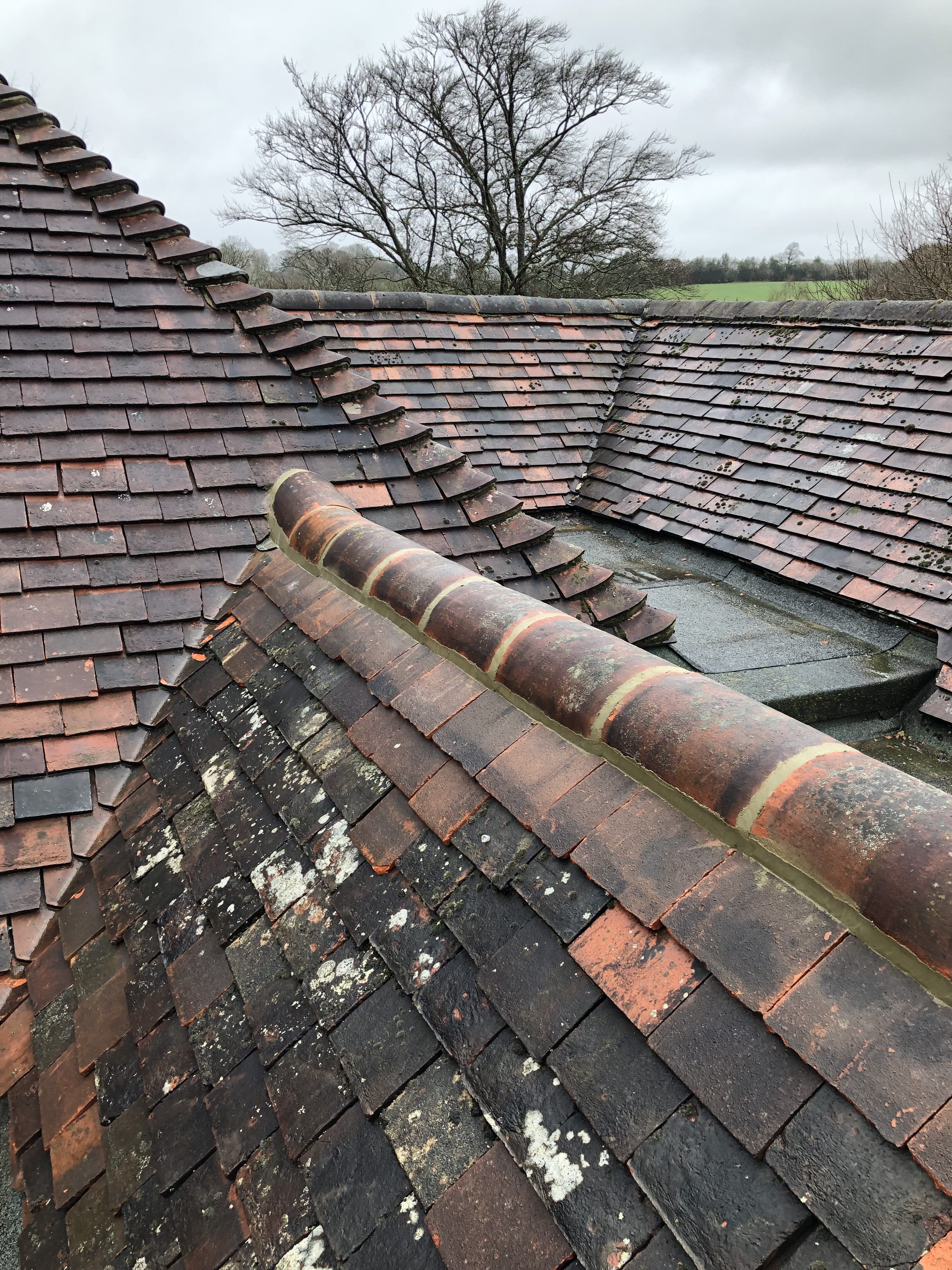 Loose Ridge Tiles Are a Serious Risk