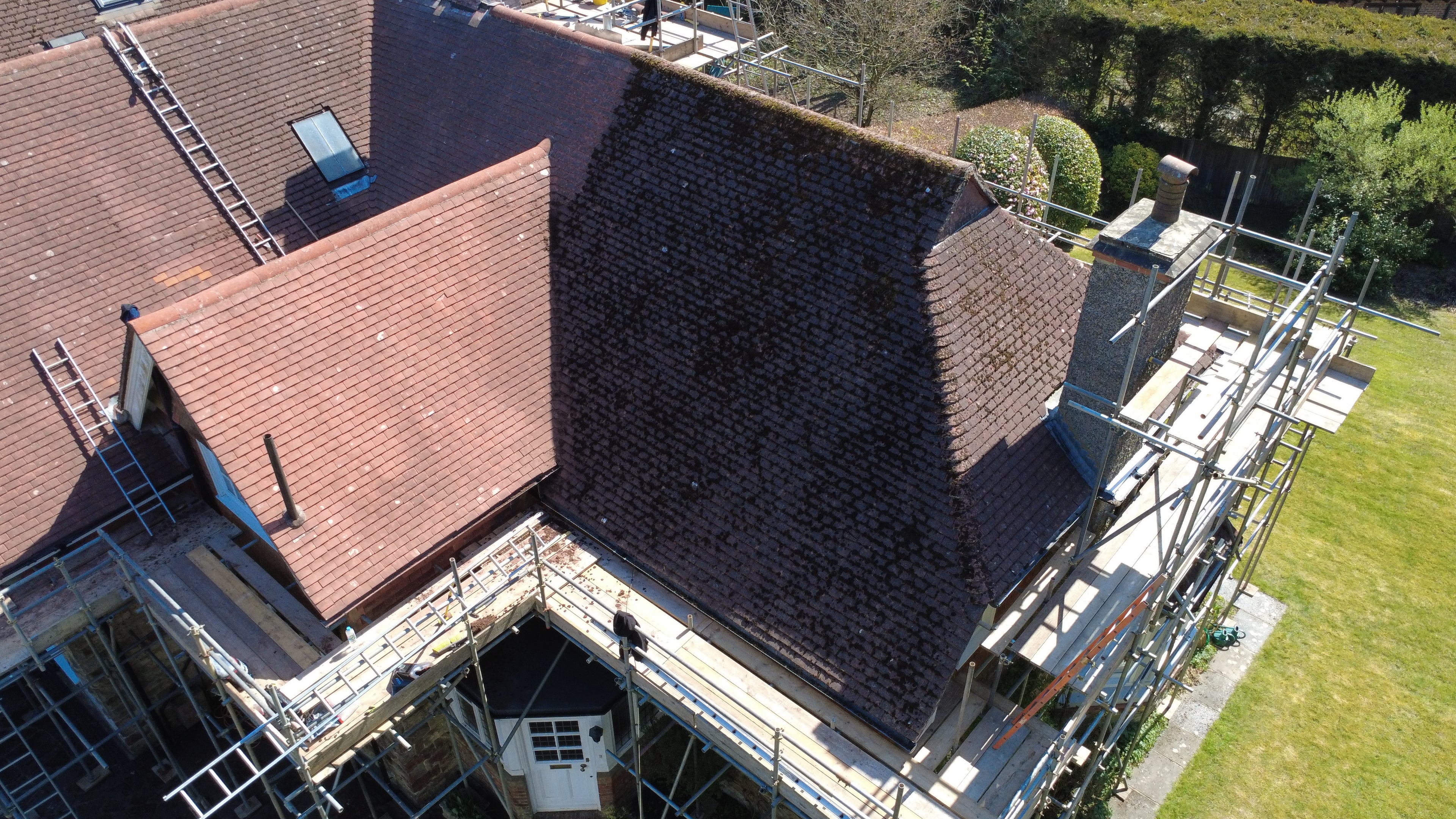 Roof Moss Removal