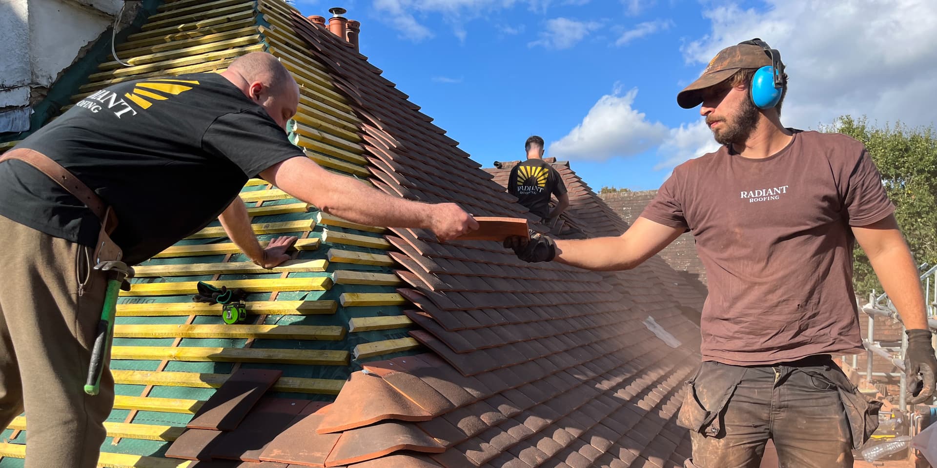 Expert roofing craftsmanship